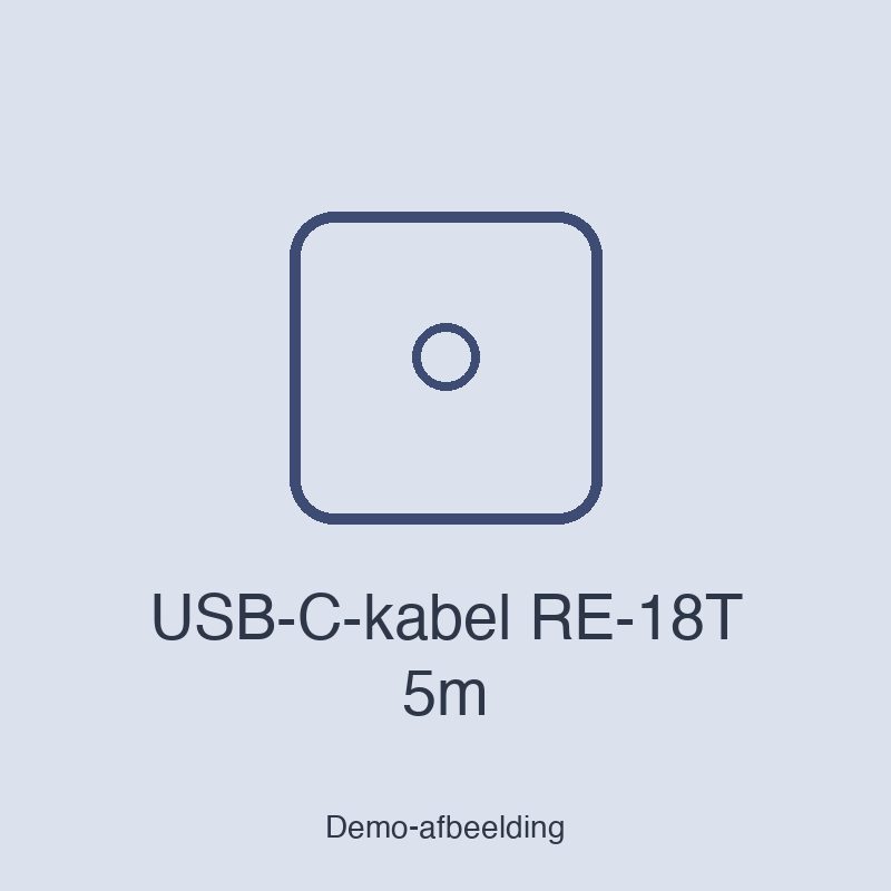 USB-C-kabel RE-18T 5m