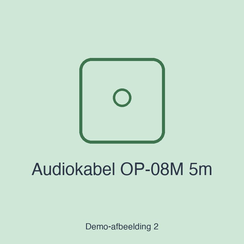 Audiokabel OP-08M 5m - afbeelding 2