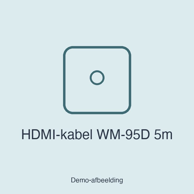 HDMI-kabel WM-95D 5m