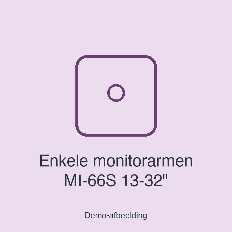 Enkele monitorarmen MI-66S 13-32"