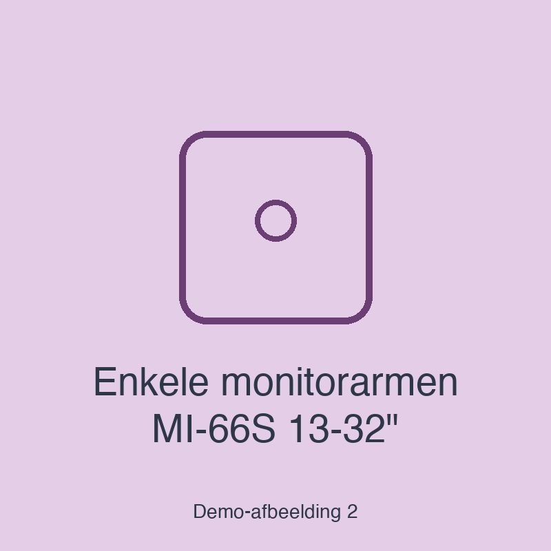 Enkele monitorarmen MI-66S 13-32" - afbeelding 2