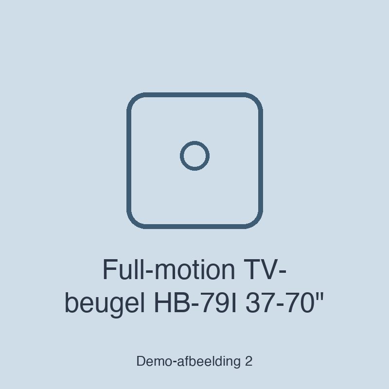 Full-motion TV-beugel HB-79I 37-70" - afbeelding 2