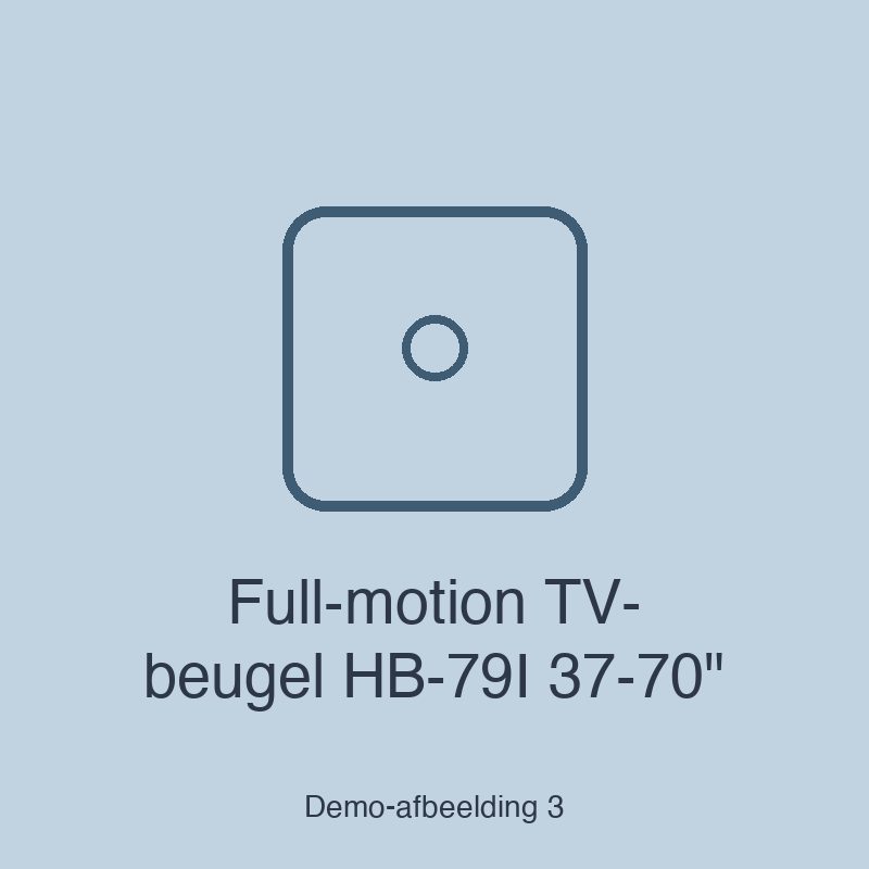 Full-motion TV-beugel HB-79I 37-70" - afbeelding 3