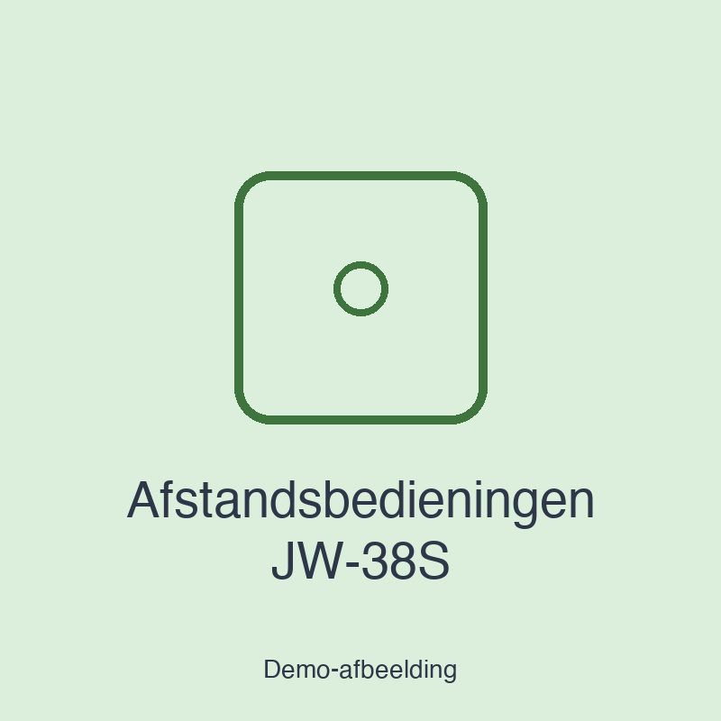 Afstandsbedieningen JW-38S