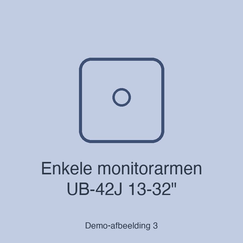 Enkele monitorarmen UB-42J 13-32" - afbeelding 3