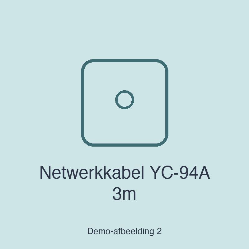 Netwerkkabel YC-94A 3m - afbeelding 2