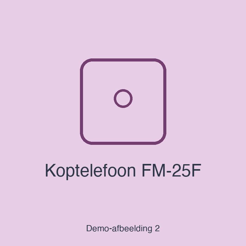 Koptelefoon FM-25F - afbeelding 2