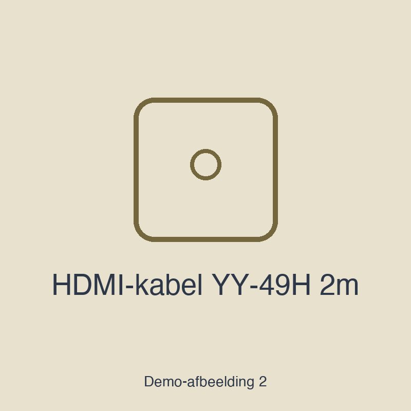 HDMI-kabel YY-49H 2m - afbeelding 2