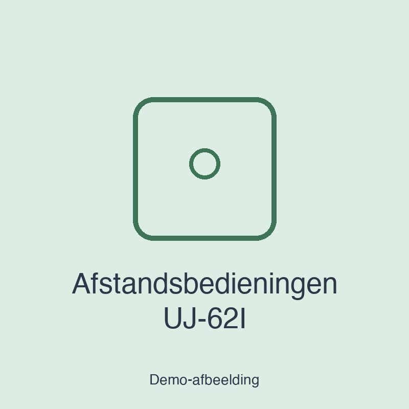 Afstandsbedieningen UJ-62I