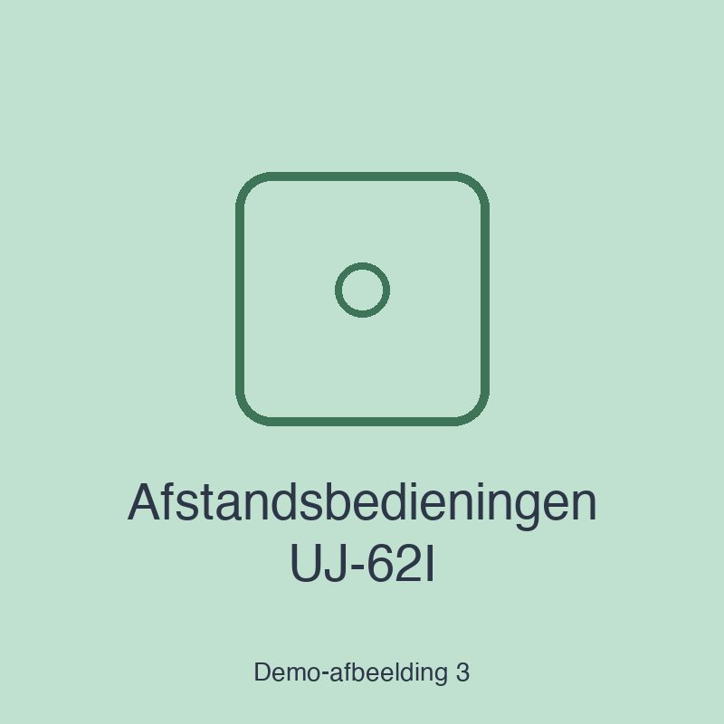 Afstandsbedieningen UJ-62I - afbeelding 3