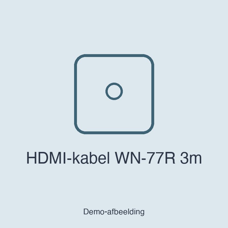 HDMI-kabel WN-77R 3m