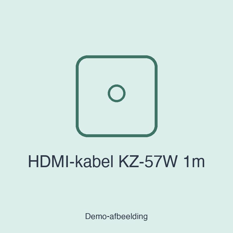 HDMI-kabel KZ-57W 1m