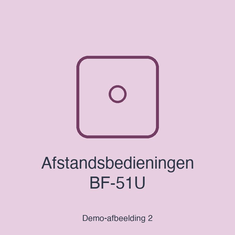 Afstandsbedieningen BF-51U - afbeelding 2