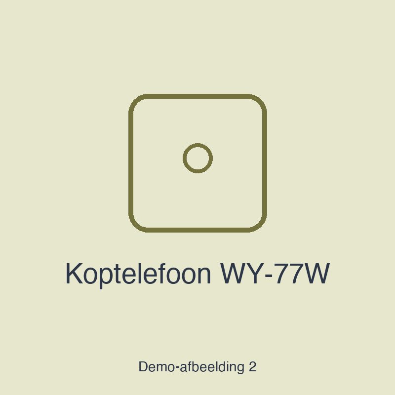 Koptelefoon WY-77W - afbeelding 2